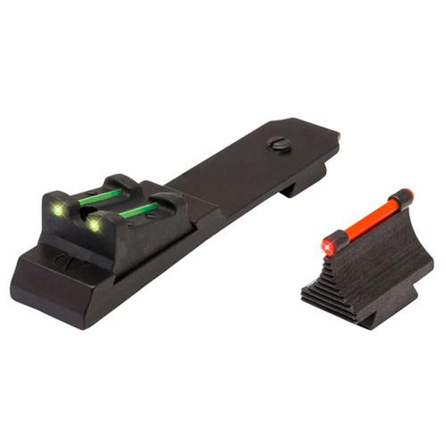TRUGLO Lever Action Sight Set Winchester 94 Rifle with Ramped Front Sight (Except Carbine), Henry Golden Boy 22 LR Steel Fiber Optic Green?>