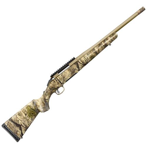 Ruger American Bolt Action Rifle, 6.5 Creed, 16.1 Bronze Bbl, Go Wild Camo?>