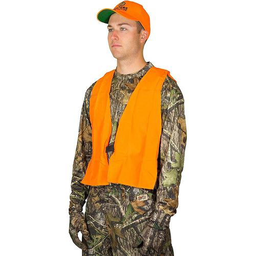 Hunters Specialities Blaze Orange Magnum Safety Vest, Fits Up To 4XL?>
