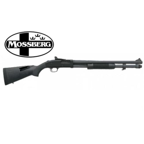 Mossberg M590A1 Series 12 Gauge Shotgun 20" Barrel Ghost Ring Sights Parkerized Cyl. Choke 9 Shot Speedfeed Stock 51668-6?>