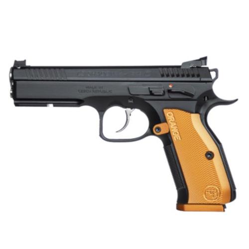 CZ Shadow 2 Orange Semi-Auto Pistol 9mm 10 Round Adjustable Sights 0424-0744-KF19001?>