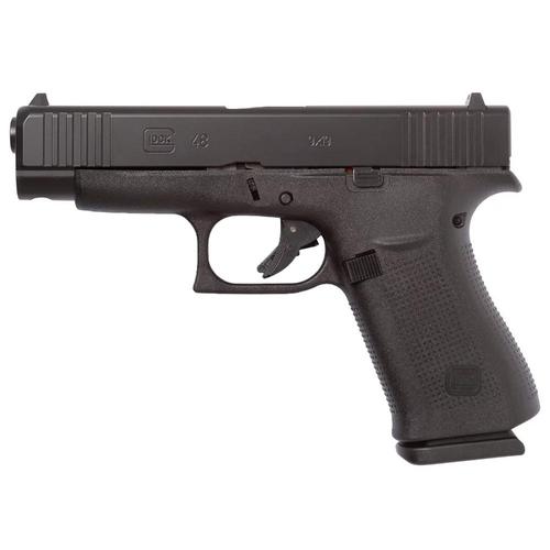 Glock 48 Semi-Auto Pistol 9mm Black Fixed Sights  PA4850201?>