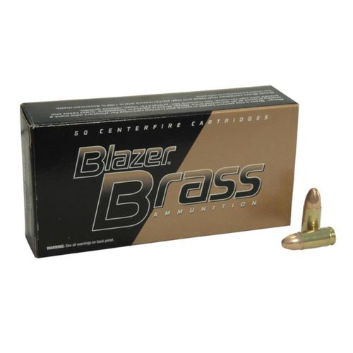 CCI Blazer Brass Ammo 9mm Luger 115gr FMJ 5200 - Box of 50?>