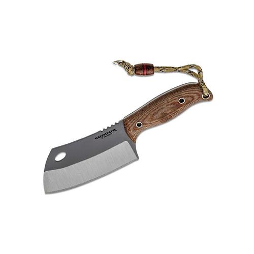 Condor Primal Cleaver Fixed Blade Knife, 4.09"?>