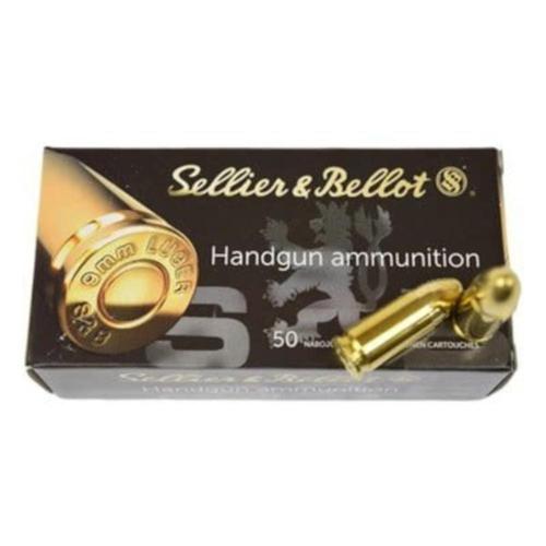 S&B Ammo 9mm 124gr FMJ 310490 - Case, 1000 Rounds?>