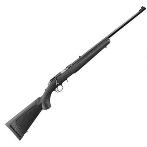 Ruger American Bolt Action Rimfire Rifle .22LR 22" Barrel 10 Round Synthetic Stock Satin 8301?>