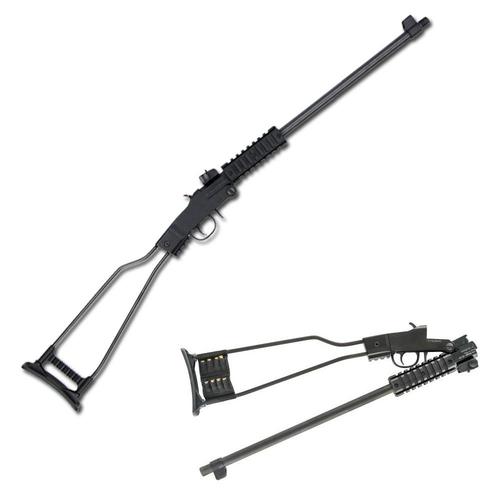 Chiappa Little Badger 17 HMR Single Shot Folding Rifle?>