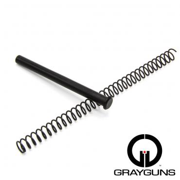 Grayguns          	Custom Fat Super Black Guide Rod (320F with Recoil Spring)?>