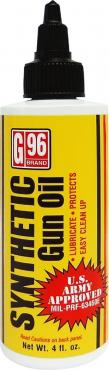 G96          	G96 Synthetic CLP Gun Oil 4 oz. bottle?>
