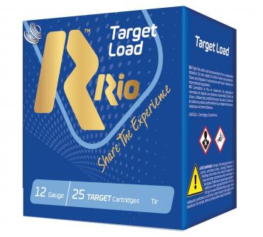 RIO          	RIO Target Load 12ga. 2-3/4" #8 1-1/8oz. 1250FPS 250 rds?>