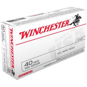 Winchester USA 40S&W 165gr Ammunition?>