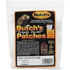 Butch's Triple Twill Square .22-.270 Patches - Bag of 1000?>