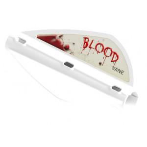 Blood Vanes One-Piece Vane Sleeves (6 Pack White Standard Diameter)?>