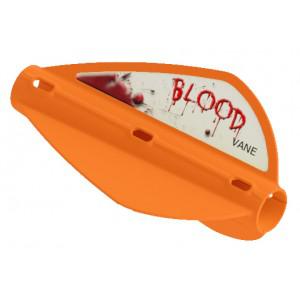 Blood Vanes One-Piece Vane Sleeves (6 Pack Orange Small Diameter)?>
