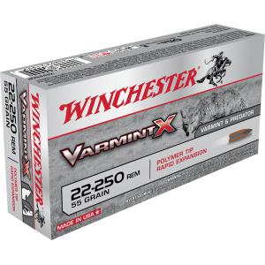 Winchester VarmintX 22-250 55gr Ammunition?>