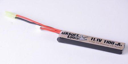 Airsoft Logic 11.1V Li-po Battery 1100maH (Stick)?>