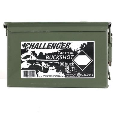 Challenger 12 Ga Magnum 2 3/4" 00 Buck 175 Rd Ammo Can?>