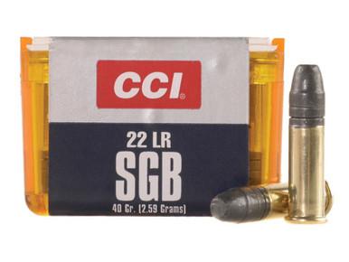 CCI SGB (Small Game Bullet) 22LR, 40gr Truncated Cone, Box of 50?>