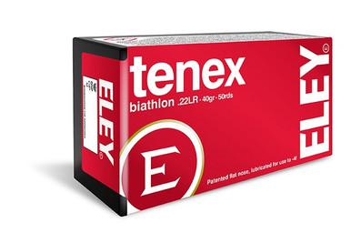 Eley Tenex Biathlon 22LR, 40 grain Lead Flat Nose, Box of 50?>