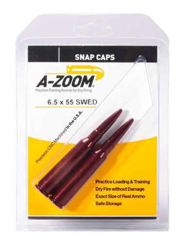 A-Zoom 6.5X55 Swed Snap Caps, 2 Pack?>