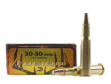 Federal Fusion 30-30 WIN, 150gr Flat Nose, Box of 20?>