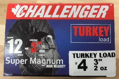Challenger Turkey Load, 12ga 3" 2oz, #4, Box of 10?>