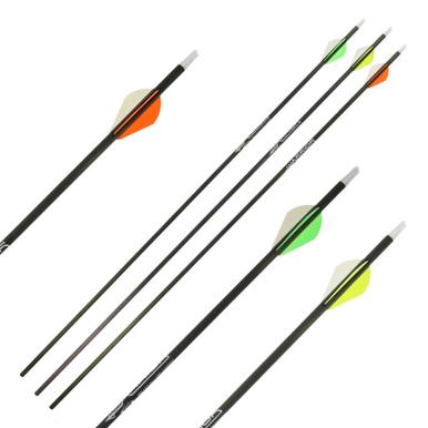 Gold Tip Warrior 500, 31" Carbon Arrow with Accu-Lite Insert, Yellow?>