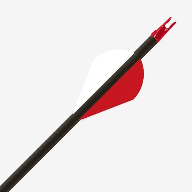 Gold Tip Warrior 400, 33" Carbon Arrow with Accu-Lite Insert, Red?>