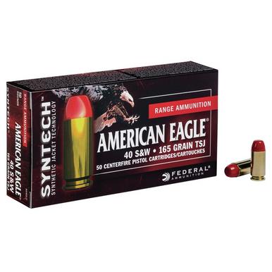 American Eagle 40 S&W 165 Gr, Syntech, 50 Rds?>