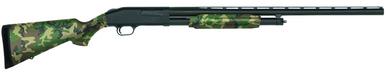 Mossberg 500 Field 12 Ga Pump Action Shotgun, 28" Barrel, Woodland Camo?>