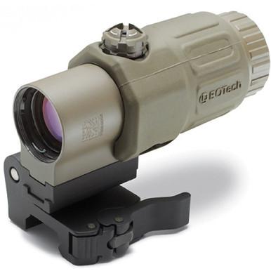 EOTech 3x Magnifier G33 STS 3rd Gen Quick Switch to Side Mnt TAN?>