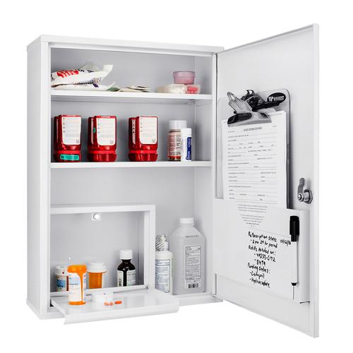 BARSKA Large Medical Cabinet CB12824 Model Number: CB12824?>