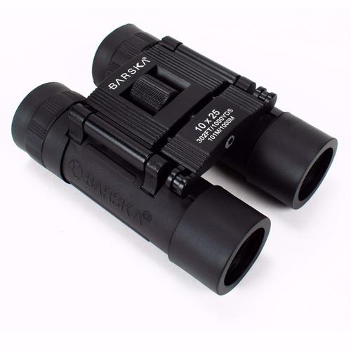 BARSKA 10x 25mm Lucid View Compact Binoculars AB10110 Model Number: AB10110?>