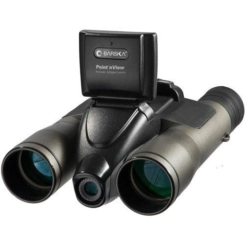 BARSKA 8x32mm Point 'n View 8.0MP Binoculars and Camera AH11410 Model Number: AH11410?>