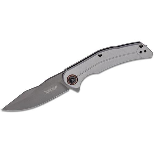 Kershaw Believer Assisted Opening Knife Stainless Steel 3.25" Blade Gray PVD 2070?>