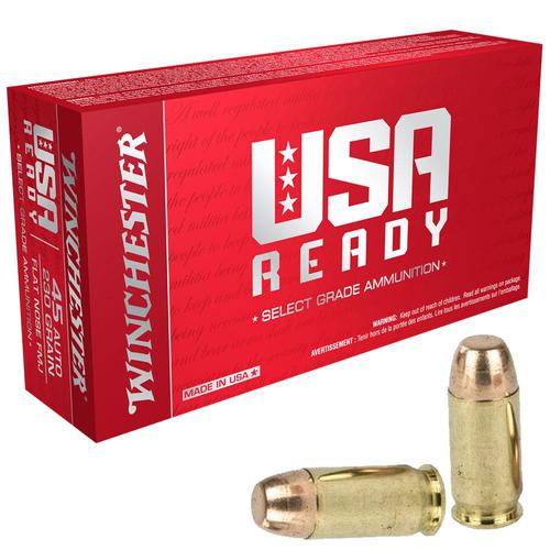 Winchester USA Ready Ammo 45 ACP 230 GR - Case, 500 Rounds?>