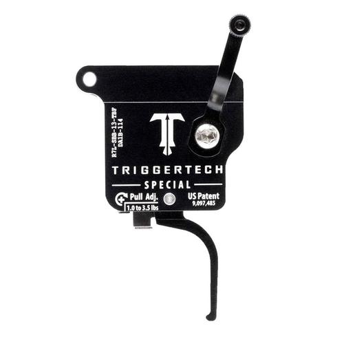 TriggerTech Rem 700 Factory Left Hand Special Flat Blk/Blk Single Stage Trigger?>