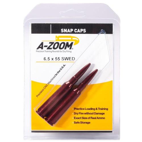 A-ZOOM Snap Caps 6.5 X 55 Two Pack?>