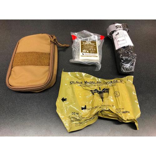 CTOMS Operator IFAK Bundle Coyote Brown Pouch First Aid Package?>