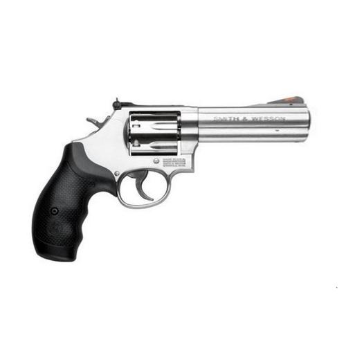 S&W 686 Stainless Steel 4.25" Barrel .357 Mag 6 Round Revolver 164107?>