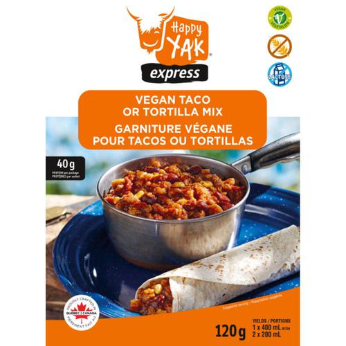 Happy Yak - Vegetarian Taco or Tortilla Mix?>