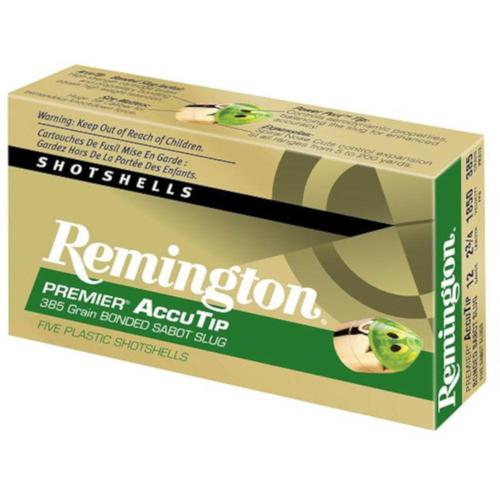 Remington Premier Rifle Ammo PRA12 12 Gauge 2-3/4" 385 GR AccuTip Sabot Slug - Box of 5?>