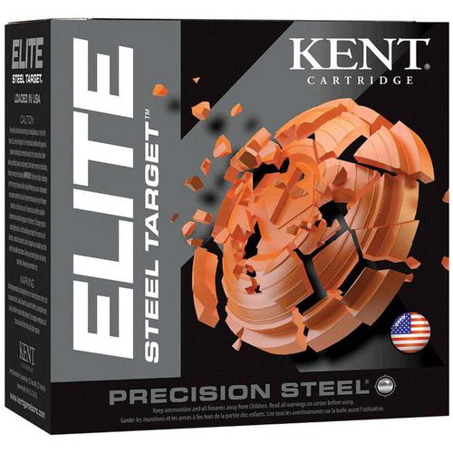Kent Cartridge Elite Steel Target 12 Gauge Ammunition 25 Rounds 2-3/4" Shell #7 Precision Steel Shot 1oz 1290fps?>