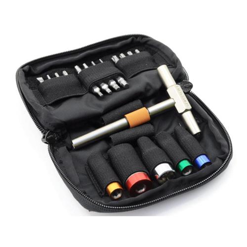 Fix It Sticks 65/45/25/15 Torque Limiter Kit with T-Way Wrench and Deluxe Case FISTLS11-T?>