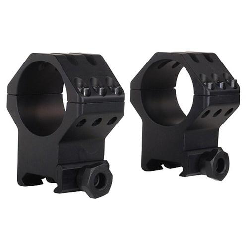 Weaver Tactical 6-Hole Picatinny Rings, 30mm Extra High, Matte Black 99695?>