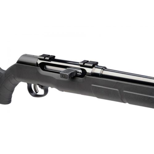 Savage A17 Semi-Auto Rimfire Rifle 17 Hornady Magnum Rimfire (HMR) Delayed-Blowback Action 22" Barrel Black Synthetic Stock 10 Round 47001?>