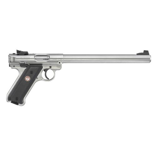 Ruger Mark IV Target Semi-Auto Pistol 22LR 10" Barrel Stainless 40174?>