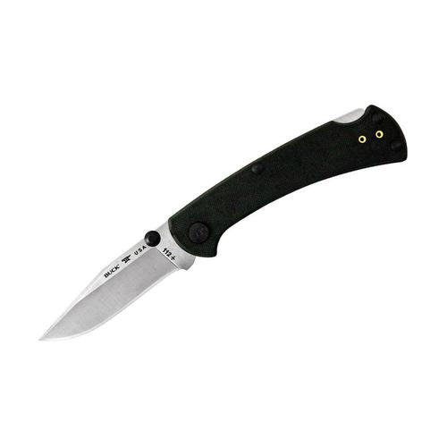 Buck Knives 112 Slim Pro TRX Knife, Black?>