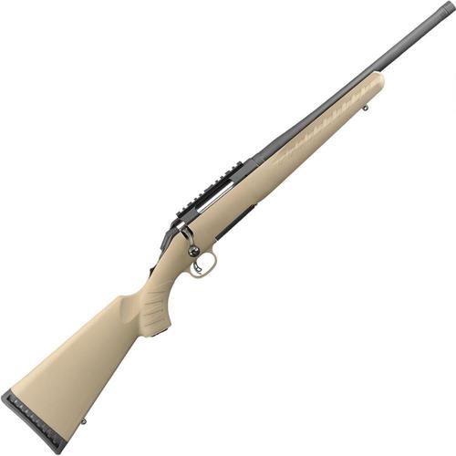 Ruger American Ranch Bolt Action Rifle 7.62x39 16" Threaded Barrel 5 Rounds Synthetic Stock FDE 16976?>