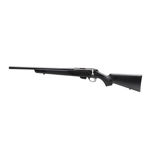 Tikka T1x MTR 22LR Bolt-Action Rifle, 20" Barrel, 1x 10rd Mag, Left Handed, Black?>